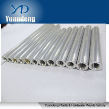 Stainless steel hollow threaded shaft threaded sleeve hollow thread rods